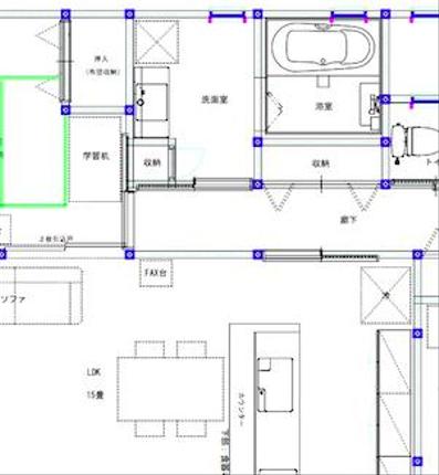 手描きの間取り図をjwcadへ製図します インテリアデザイン ランサーズ