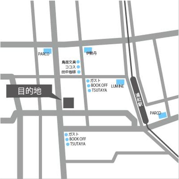 住所からシンプルな地図を短期で納品致します 地図 案内図作成 ランサーズ