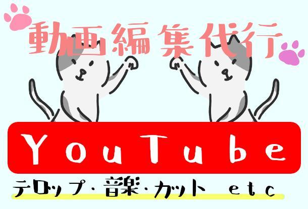 Youtube動画編集 文字入れ Bgm カット編集など 動画作成 映像制作 動画素材 ランサーズ