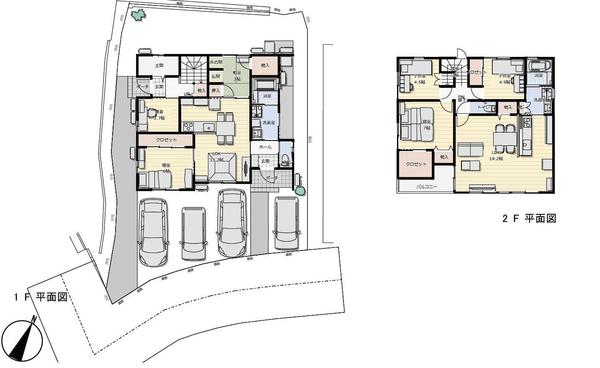 住宅の間取り図の作成