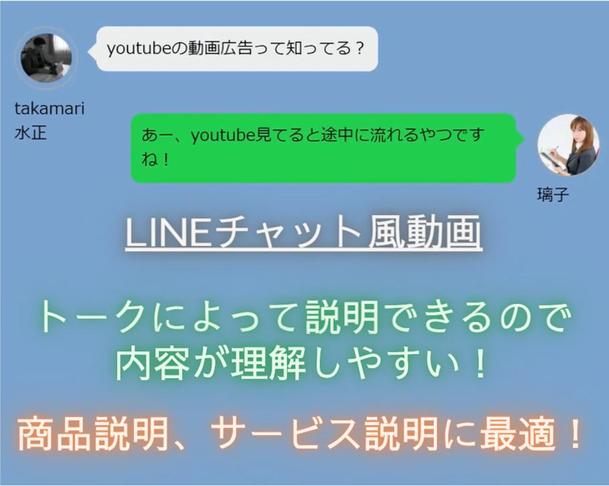 Line風 チャット風のアニメーション動画を制作します 新規動画作成 企画 相談 ランサーズ