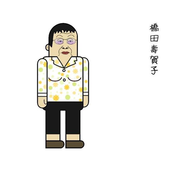 レゴキャラクター風の似顔絵