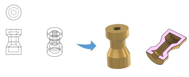 2d図面 ポンチ絵 の3d化 プロダクトデザイン Cadデザイン ランサーズ