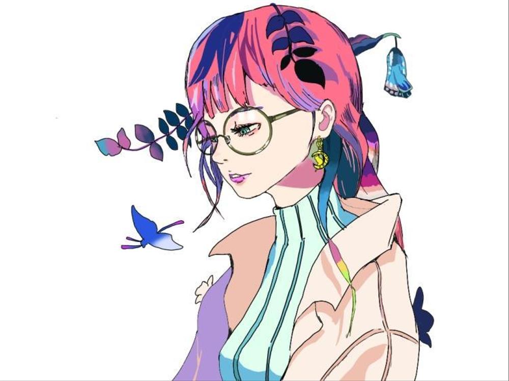 目に留まる！SNS用アイコン描きます
