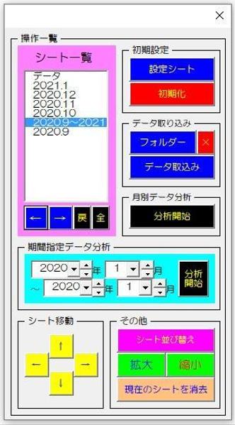 簡単な大量処理を行うVBA（マクロ）作成（フォームから操作も可能）