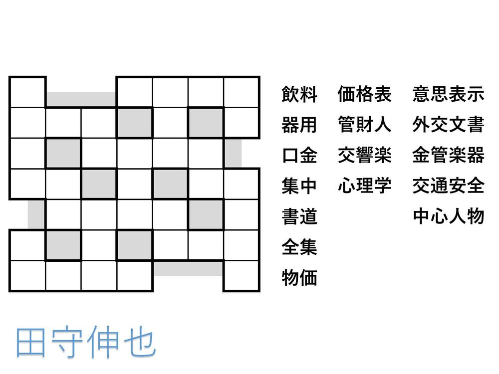 脳トレ問題 パズル問題の制作 スケルトン ランサーズ