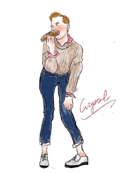 オシャレイラスト(ファッション.メディア向け)