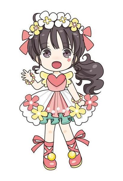 オリジナルのデフォルメイラスト制作