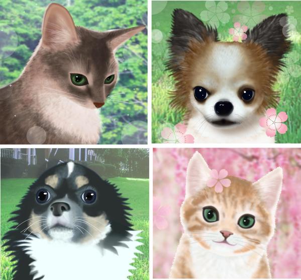 家族の写真をリアルイラスト又綺麗にデジタル加工します