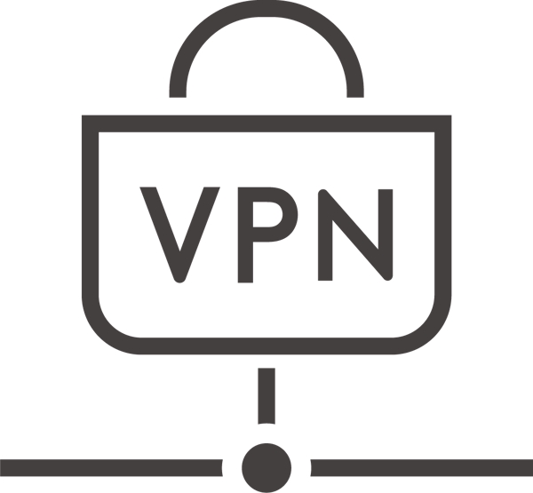 自宅など社外から会社に接続するためのプライベートネットワーク (VPN) 構築