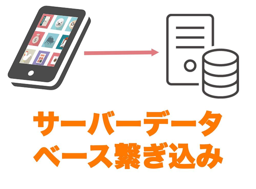 Unityアプリへのサーバーデータベース繋ぎ込み