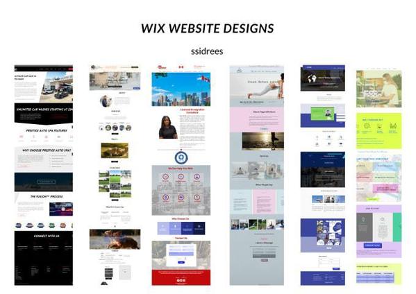 Wix Webサイト作成