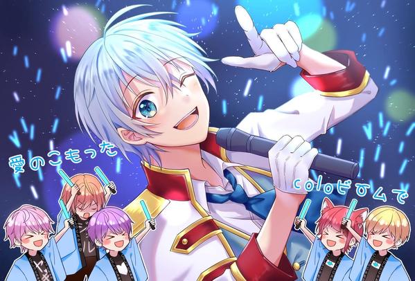 イラスト制作！どんな絵柄でも対応できます！アイコンイラストなど！