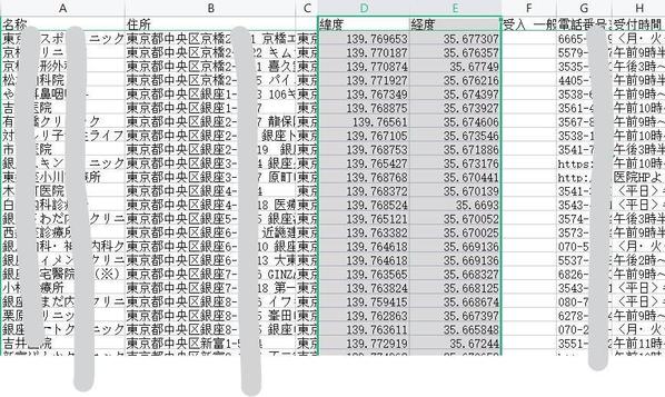 【データ座標化】たくさんの営業拠点または場所がお持ちの方に向け