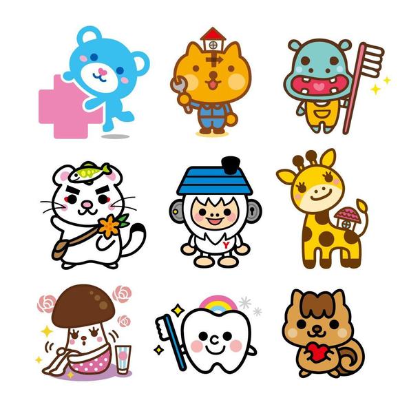 ポップでかわいい イラスト キャラクターデザインの評価一覧 ランサーズ