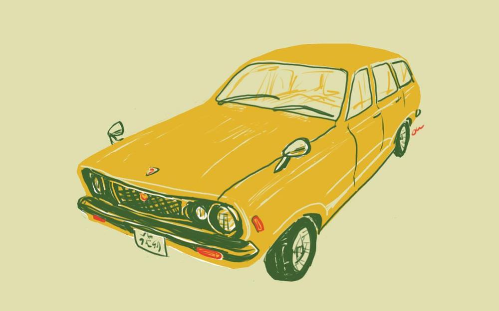 車のイラスト描きます