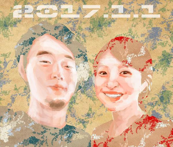 似顔絵・結婚式のウェルカムボード・名刺・プレゼント用、等のイラスト