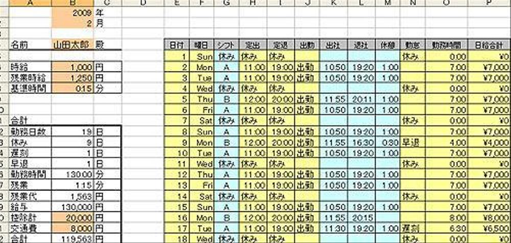 エクセル集計データ代行