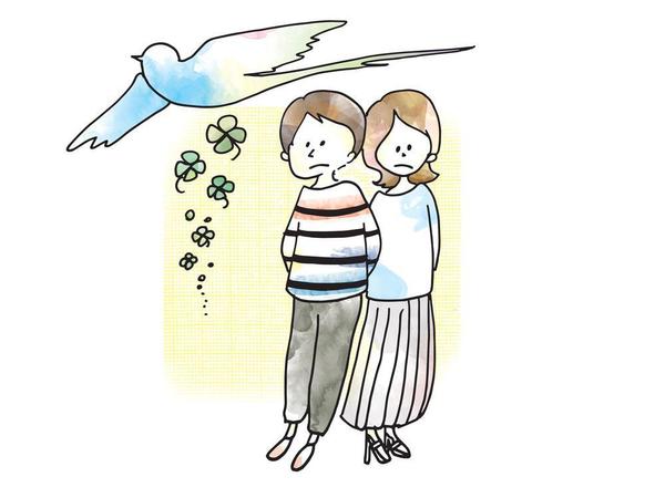 水彩風イラスト制作