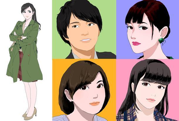 写真からデフォルメ似顔絵作成いたします イラスト制作 ランサーズ