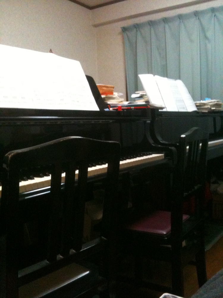 ピアノを中心とした音楽の仕事