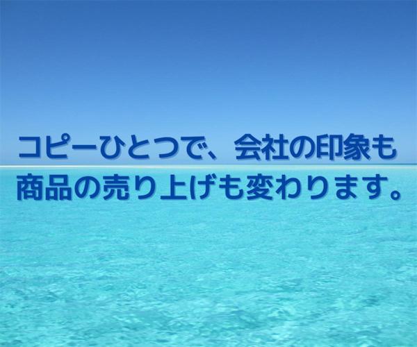 わかりやすく、販促に役立つキャッチコピーつくります。