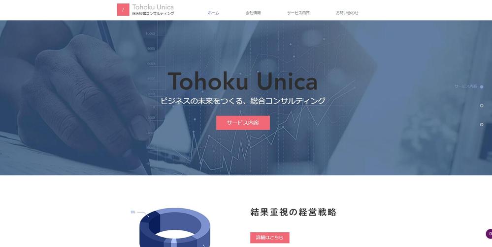 HPの作成構築サポート