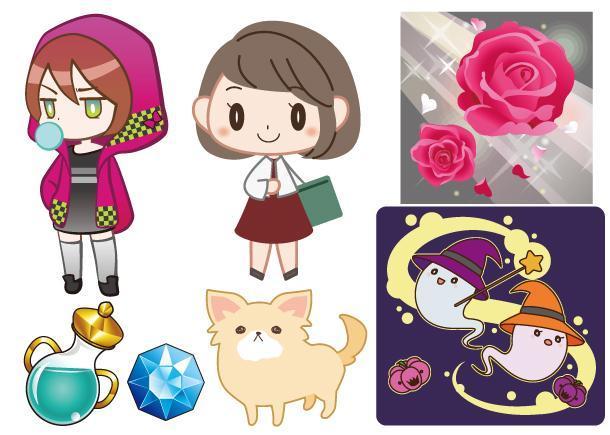 イラレでかわいいイラスト Ai Psdデータ納品ok イラスト制作 ランサーズ