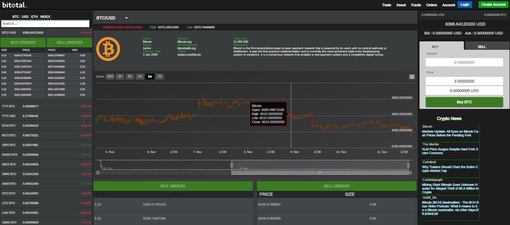 仮想通貨取引所製作