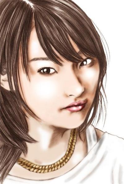 似顔絵　家入レオさん