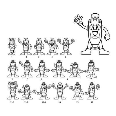 アトラスト説明書キャラ