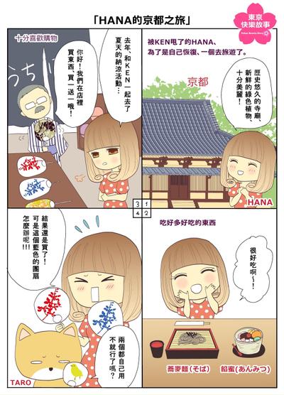 日本文化を紹介する４コマ漫画