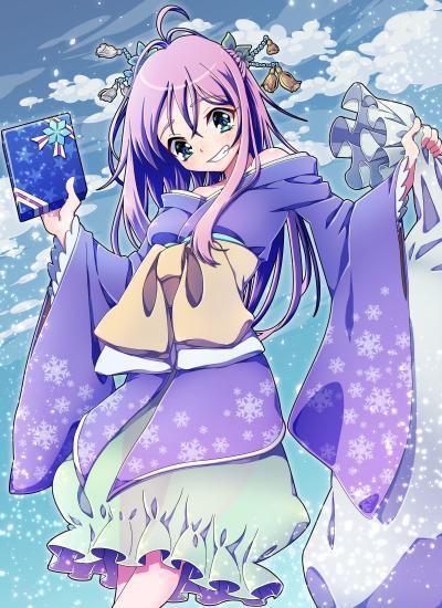 仕事絵：【ようこそ了法寺へ】雪女郎
