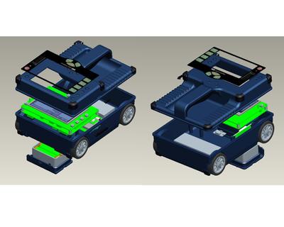 計測機器勘合分解図