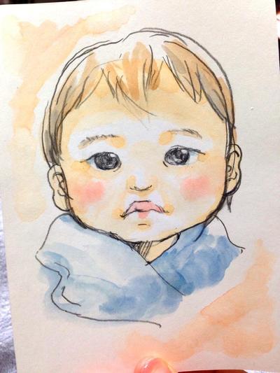 似顔絵（水彩）