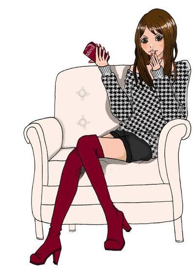 美容アプリ_トップページ女の子