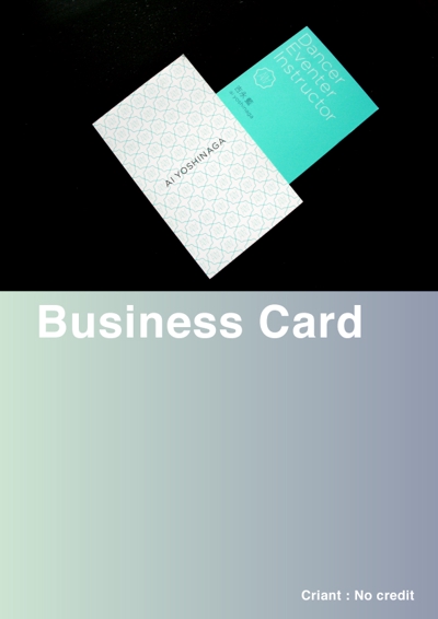 2014 -Port folio- Nocredit Businesscard Design