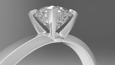 3D CAD プロダクトデザイン: 指輪