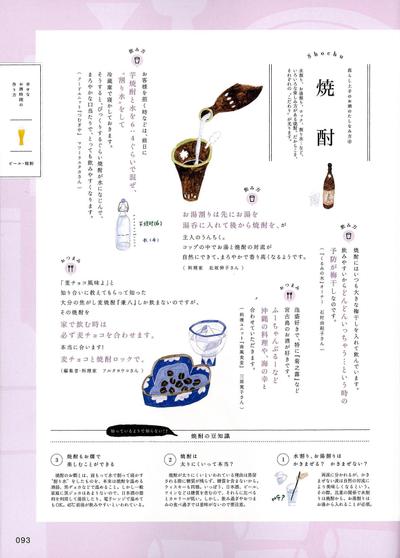 雑誌「暮らし上手のお酒とおつまみ」