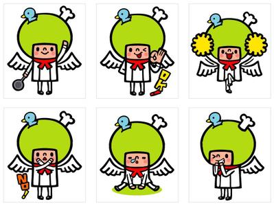 LINEスタンプサンプル・コック
