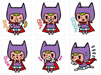 LINEスタンプサンプル悪魔っ娘