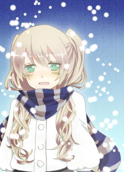 雪と少女