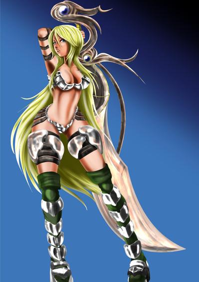 ファンタジー厚塗り