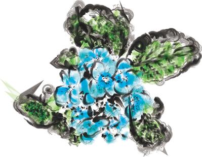テクスチャ用の花