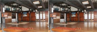 建築写真のデフォルメ修正