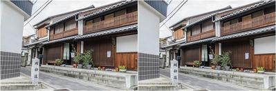 建築写真のデフォルメ修正
