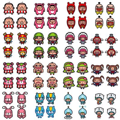 LINEスタンプサンプルいろいろ
