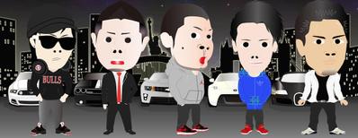 似顔絵アバター作成