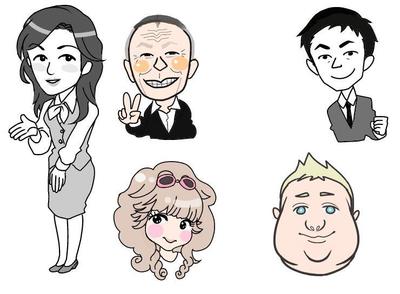 似顔絵２