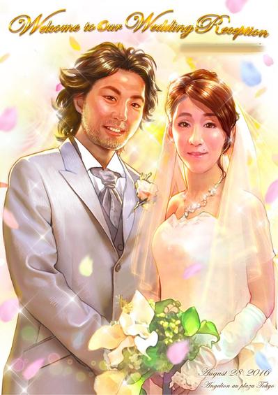 結婚式のウェルカムボード